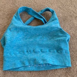 Alphalete Vault Bra in Shade Blue